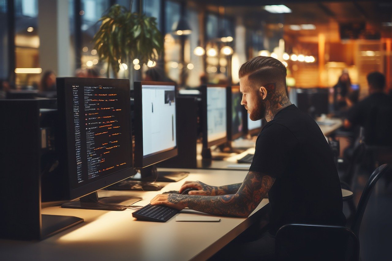 Bespoke AI workflow being engineered at the keyboard